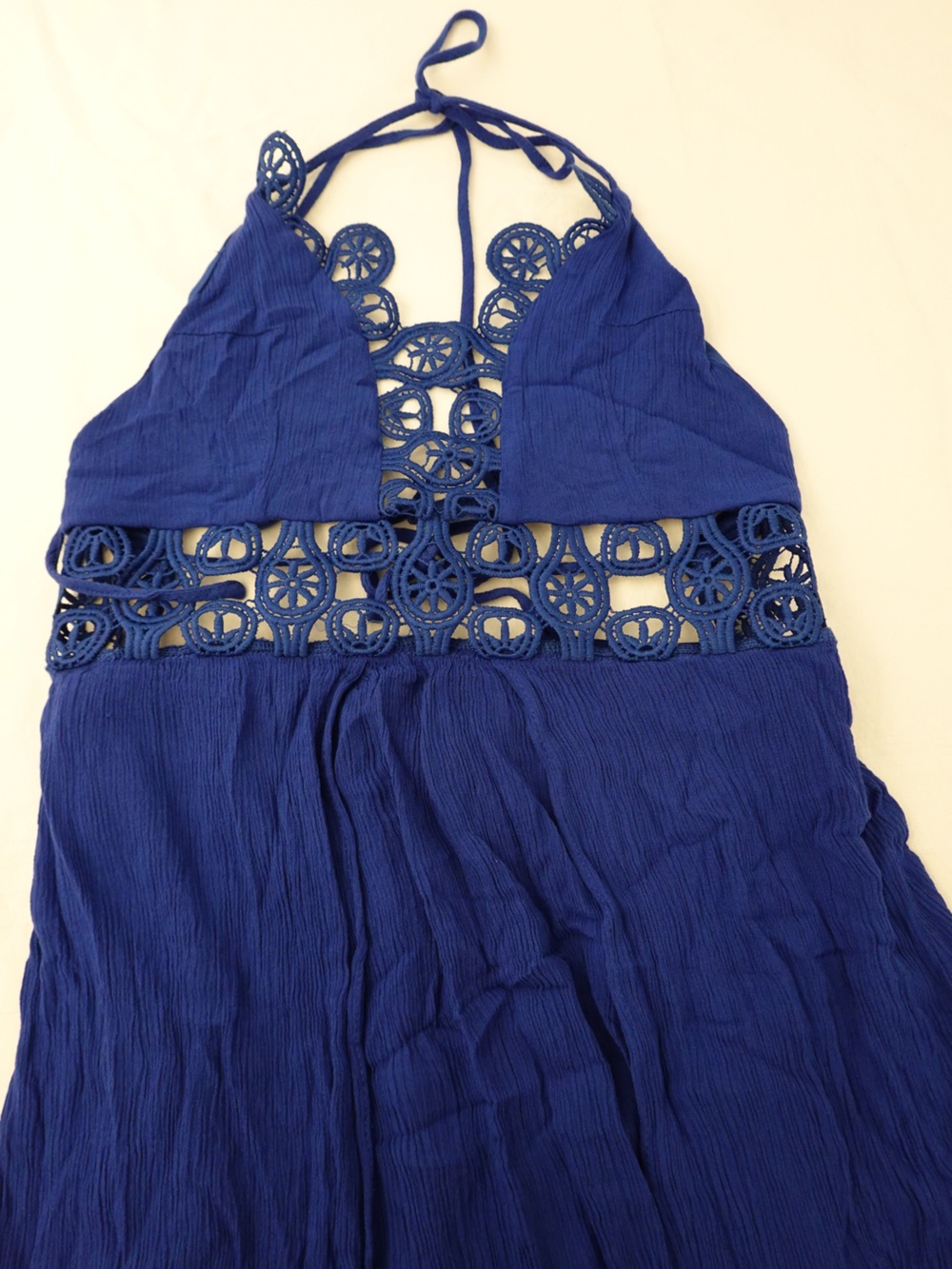 Shinestar Cobalt Blue Maxi Dress